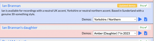 If you have children who voice, you'll also notice we've now updated how they are displayed on the search results.
